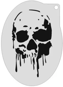 Schmink Specialist Schminksjabloon Doodshoofd