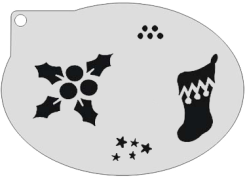 Schmink Specialist Schminksjabloon Kerst