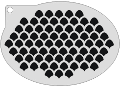 Schmink Specialist Schminksjabloon Kleine Schubben