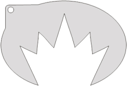 Schmink Specialist Schminksjabloon Kroon