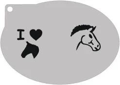 Schmink Specialist Schminksjabloon Paard