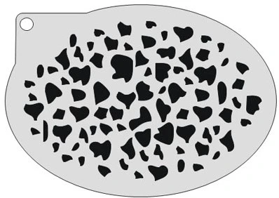 Schmink Specialist Schminksjabloon Panter 3 Schmink Specialist Schminksjabloon Panter