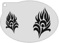 Schmink Specialist Schminksjabloon Pauw