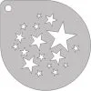 Schmink Specialist Schminksjabloon Rond Sterren 1 Schmink Specialist Schminksjabloon Rond Sterren -Glitter Winkel schminksjabloon rond sterren 1