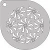 Schmink Specialist Schminksjabloon Rond Twirl Bloemen 1 Schmink Specialist Schminksjabloon Rond Twirl Bloemen -Glitter Winkel schminksjabloon rond twirl bloemen