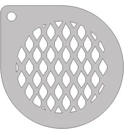 Schmink Specialist Schminksjabloon Rond Wave