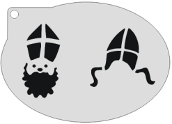 Schmink Specialist Schminksjabloon Sint