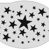 Schmink Specialist Schminksjabloon Sterren -Glitter Winkel schminksjabloon sterren
