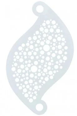 Schminksjabloon Superstar Bubbel - 77007