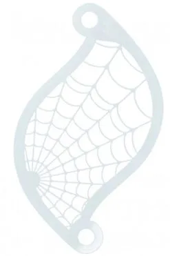 Schminksjabloon Superstar Spinnenweb - 77011