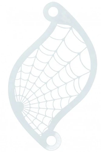 Schminksjabloon Superstar Spinnenweb - 77011 3 Schminksjabloon Superstar Spinnenweb - 77011