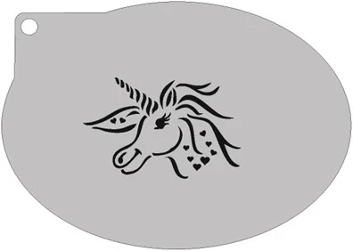 Schmink Specialist Schminksjabloon Unicorn 3 Schmink Specialist Schminksjabloon Unicorn