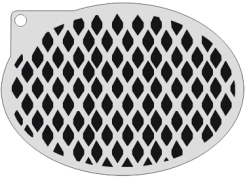 Schmink Specialist Schminksjabloon Wave