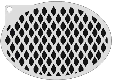 Schmink Specialist Schminksjabloon Wave 3 Schmink Specialist Schminksjabloon Wave