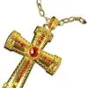 Comedia Sinterklaaskruis Aan Ketting -Glitter Winkel sinterklaaskruis aan ketting