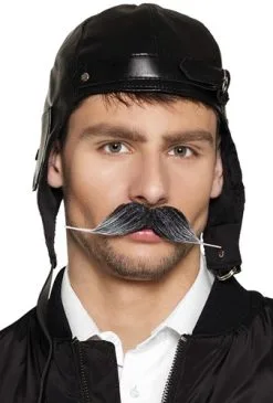 Boland Snor Grijs Piloot