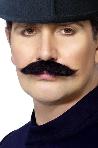 Smiffy's Snor London Bobbie Tales Of Old England Zwart 3 Smiffy's Snor London Bobbie Tales Of Old England Zwart