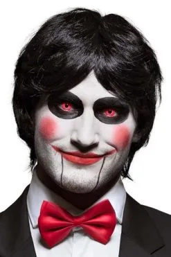 Boland Spiraal Rood Kleurlenzen -Glitter Winkel spiraal rood kleurlenzen 2