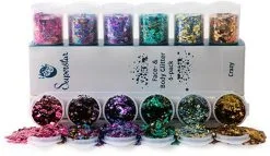 Superstar Crazy Chunky Glitter Mix Sixpack