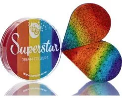 Superstar Dream Colours Rainbow -Glitter Winkel superstar dream colours rainbow 3