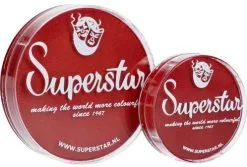 Superstar Schmink Carmine Red 128 16 Gram -Glitter Winkel superstar schmink carmine red 128 16 gram 3
