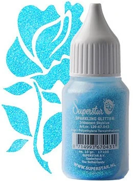 Superstar Sparkling Glitter Iridescent Skyblue 3 Superstar Sparkling Glitter Iridescent Skyblue