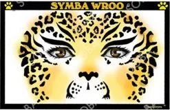 ShowOffs Body Art Symba Wroo Masker Schmink Sjabloon