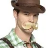 Smiffy's Traditionele Oktoberfeest Hoed Bruin -Glitter Winkel traditionele oktoberfeest hoed bruin