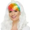 Smiffy's Unicorn Pruik Met Hoorn -Glitter Winkel unicorn pruik met hoorn