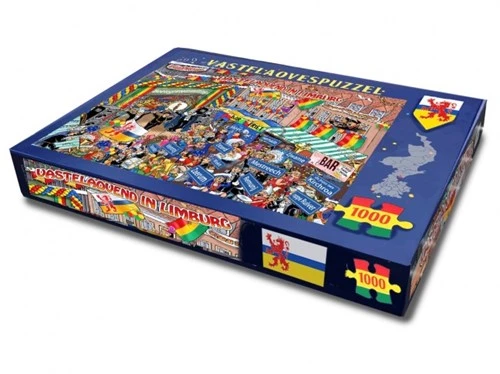 Party Xplosion Vastelaovend Puzzel 1000 Stukjes 5 Party Xplosion Vastelaovend Puzzel 1000 Stukjes - Afbeelding 3