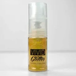 Vivid Glitter Spray 24K Gold