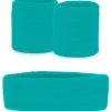 Party Xplosion Zweetbandjes Set Turquoise
